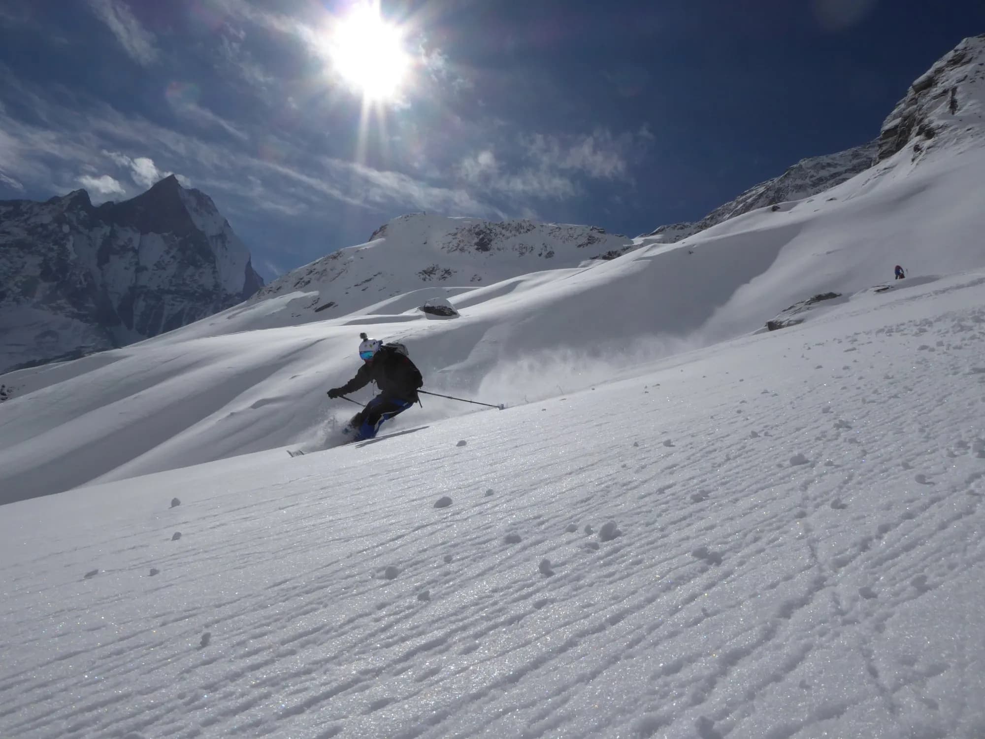 Annapurna Ski Touring with Helicopter